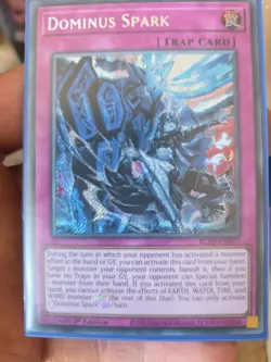 Yu-Gi-Oh! TCG Dominus Spark 1st Edition BLZD-EN077 Secret Rare - Image 2