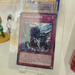 Yu-Gi-Oh! Dominus Spark BLZD-EN077 Secret Rare 1st Edition Blazing Dominion NM - Image 1