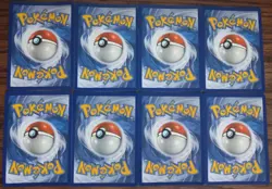 8x Pokemon 2016 Lucario Promo Rare Holo Card Lot 63/124 - TCG - Image 2