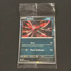 Yveltal 088/132 Gamestop Promo Cosmos Holo NM Pokemon Card - French version - Image 1