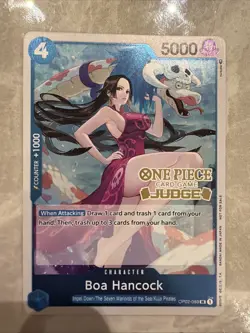 One Piece Boa Hancock OP02-059 Judge Stamped Card - Image 1