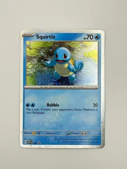 Squirtle - (Cosmos Holo) - SV: Scarlet & Violet Promo Cards 048 Promo NM - Image 1