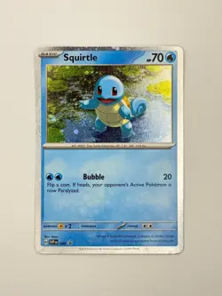 Squirtle - (Cosmos Holo) - SV: Scarlet & Violet Promo Cards 048 Promo NM - Image 1