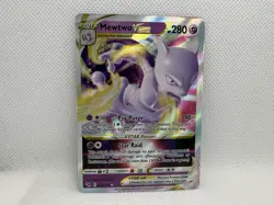 Pokemon TCG Mewtwo VSTAR Ultra Rare Card 031/078 Pokemon Go - Image 1