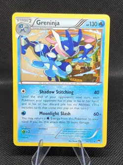 Pokemon TCG Greninja Breakpoint Regular Rare Card 40/122 English LP - Image 1
