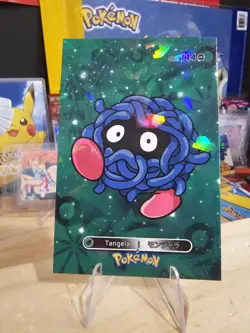 Tangela #114 - Pokemon 2024 Card Database 1 Cracked Ice Holo US Seller - Image 1