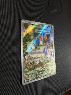 Pokemon Center Charmander Stamped Promo Card 044 W/free Card - Image 3