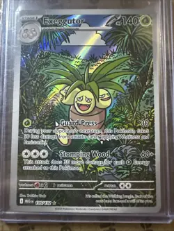 Exeggutor 135/132 Illustration Rare, Mega Evolution, Full Art Holo, Pokemon TCG - Image 1