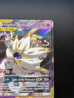 Pokemon: Solgaleo & Lunala GX TAG TEAM 75/236 Ultra Rare Unified Minds - Image 3