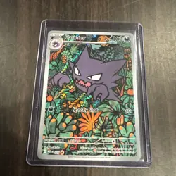 Pokemon Haunter Full Art Holo 027 Me: Mega Evolution Promo Illustration Rare - Image 1