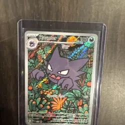 Pokemon Haunter Full Art Holo 027 Me: Mega Evolution Promo Illustration Rare - Image 3
