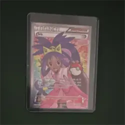 Pokemon Company Iris 101/101 Plasma Blast Ultra Rare Full Art Holo Supporter - Image 1