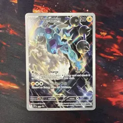 Thundurus 209 Black Star Promo, Scarlet & Violet, Full Art Holo, Pokemon TCG, NM - Image 1