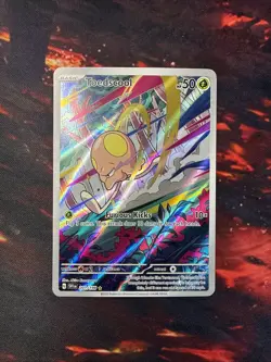 Toedscool 201/198 Illustration Rare Scarlet & Violet Pokemon Holo NM - Image 1
