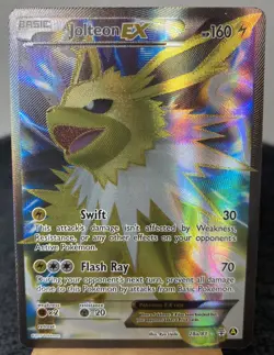 Jolteon EX 28a/83 Generations Promo Full Art Holo Pokemon TCG LP+ - Image 1