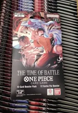 40x One Piece OP-16 Sleeved Booster Pack The Time of Battle (OP16) - Image 1