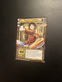 One Piece CCG The Quest Begins Pirate’s Ambition Luffy PR001 Shonen Jump Promo - Image 3