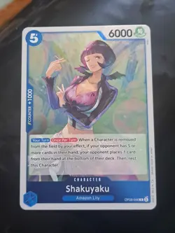 Shakuyaku OP08-046 Two Legends Foil One Piece CCG TCG Shakky - Image 1