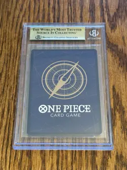 2026 One Piece OP14-015 Roronoa Zoro BGS 10 PRISTINE Alt Art Azure Seven English - Image 2