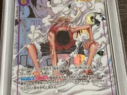 PSA 10 Monkey D. Luffy GEAR 2 Manga Alt Art EB02-061 SEC ONE PIECE Japanese 2025 - Image 4
