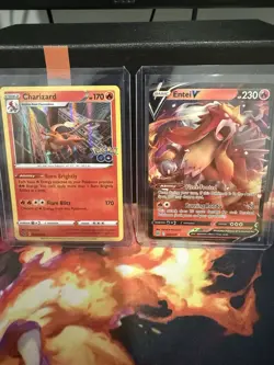 Pokemon Cards TCG Lots Charizard, Entei - Image 2