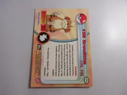 Growlithe Topps Pokemon Card LP - Image 2