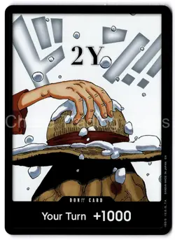 Don!! Card 2Y Foil Double Pack 8 One Piece Mint NM - Image 1