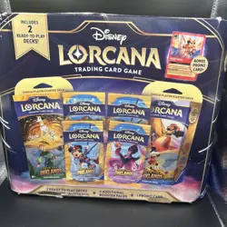 Disney Lorcana Into the Inklands Gift Set - 2 Starter Decks, 6 Boosters, Promo - Image 1