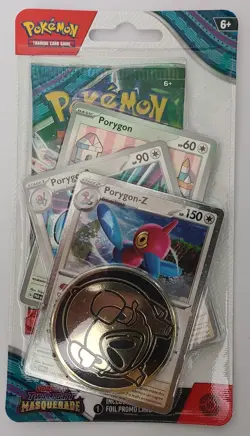 Pokemon Trading Cards Scarlet & Violet Twilight Masquerade Porygon Set - Image 1