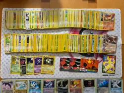 Vintage Pokemon Card Lot Holo Etc MP-Damaged Charizard Tyranitar 335+ - Image 4