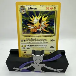 Jolteon 4/64 Holo Unlimited Jungle No Set Symbol Error Pokemon Card (LP-) - Image 1