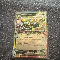 Pokemon TCG Umbreon ex Prismatic Evolutions Stamp Promo Card 060/131 NM - Image 1