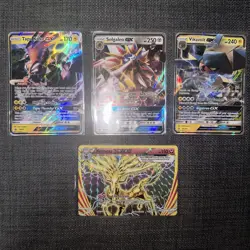 MINT LOT OF 4 POKEMON TCG Sun And Moon Era Cards - BREAK/GX Ultra Rares/Promo - Image 1