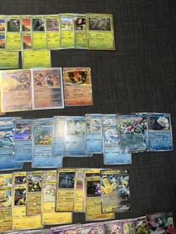 Lot of 200+ Card Pokemon Paradox Rift Almost Complete Base Set /182 Holo Rare EX - Image 3
