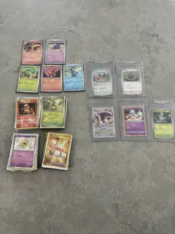 Pokemon Card Lot NEAR MINT - Over 250 cards - All Sleeved - Image 2
