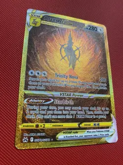 Arceus VSTAR Secret GG70/GG70 Crown Zenith Galarian Pokemon Card TCG Gold - Image 4