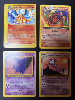 Huge Collection Bulk Lot of 600+ Pokemon Cards Mixed WOTC-XY Vintage HP-DAMAGED - Image 4