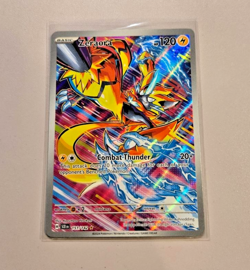 2024 Pokemon Scarlet & Violet Stellar Crown SCR EN Zeraora #151/142 NM-MINT Card - Image 1