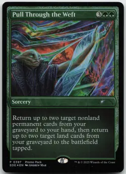 Pull Through the Weft (397) Promo Pack: Edge of Eternities NM - MTG - Image 1