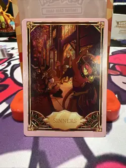 Hazbin Hotel 2nd Edition Sinners 39/50 Common Foil Holo Trading Card - Image 1