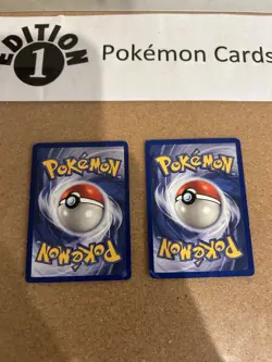 Magmar 1st Edition + Magmar Shadowless Pokemon Card Lot Vintage WOTC - Image 2
