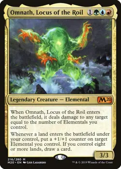 Omnath, Locus of the Roil [Core Set 2020] Near Mint - Image 1