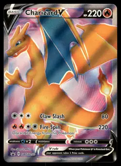 #SWSH050 Charizard V SWSH: Sword & Shield Promo Cards - Image 1