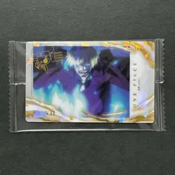 S4941 Sanji R HOLO OP1-5 Japanese One Piece Itajaga Wafer Card SEALED F11 - Image 1