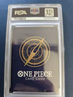 2025 ONE PIECE OP13 058 CARRYING ON HIS WILL MONKEY D LUFFY TREASURE RARE PSA 10 - Image 2
