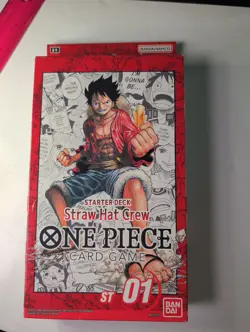 ONE PIECE TCG: (ST-01) Straw Hat Crew English ST-01 Starter Deck Factory SEALED 811039038366 - Image 1