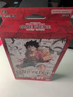 ONE PIECE TCG: (ST-01) Straw Hat Crew English ST-01 Starter Deck Factory SEALED 811039038366 - Image 2