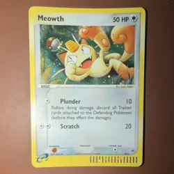 Meowth 013 Nintendo Holo Promo 50 HP Basic Pokemon TCG English 2003 - Image 1