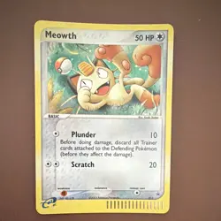 Meowth 013 Nintendo Holo Promo 50 HP Basic Pokemon TCG English 2003 - Image 2