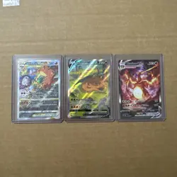 Charizard UPC Ultra Premium Collection 3 Promo Cards Sword and Shield - Image 1